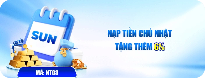 Khuyến Mãi Chủ Nhật GO8 – Bonus Nạp Tiền & Cách Nhận